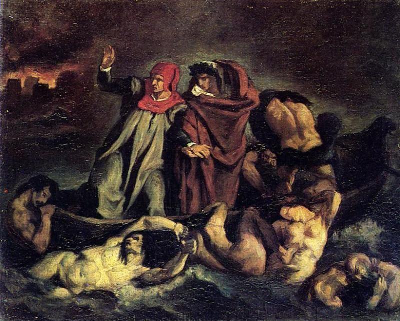 Edouard Manet The Barque of Dante